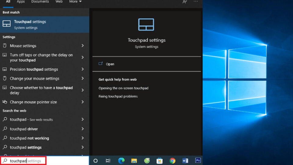 Touchpad Setting