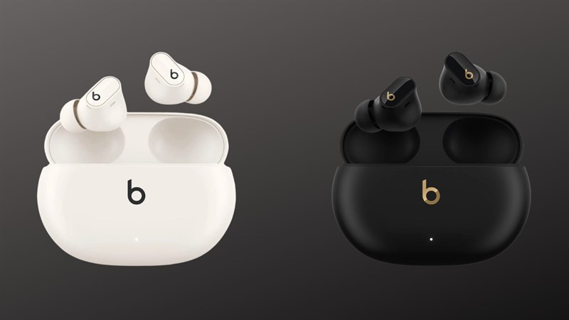 Tùy chọn Trắng và Đen trên Beats Studio Buds+
