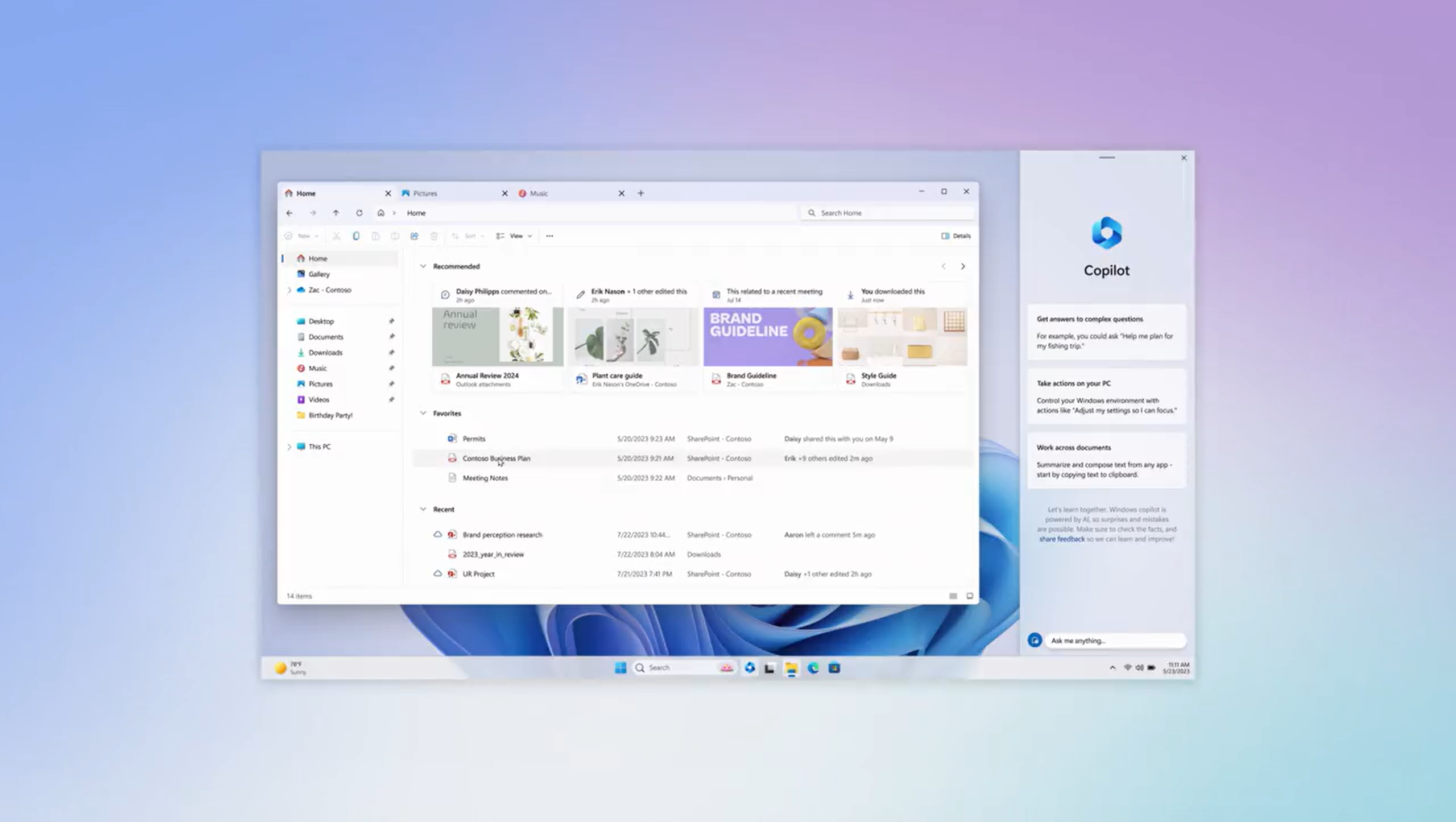 File Explorer mới trên Windows 11 23H2