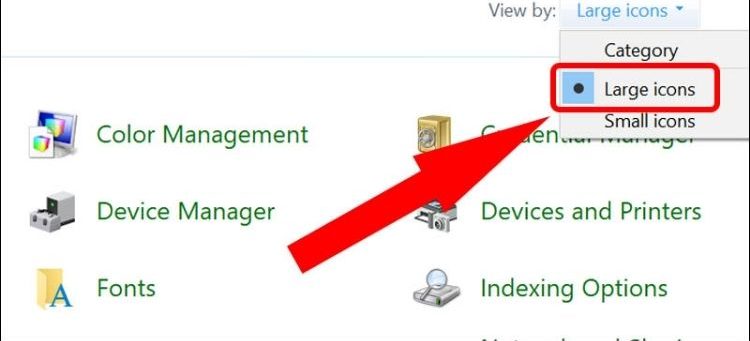 Large icons