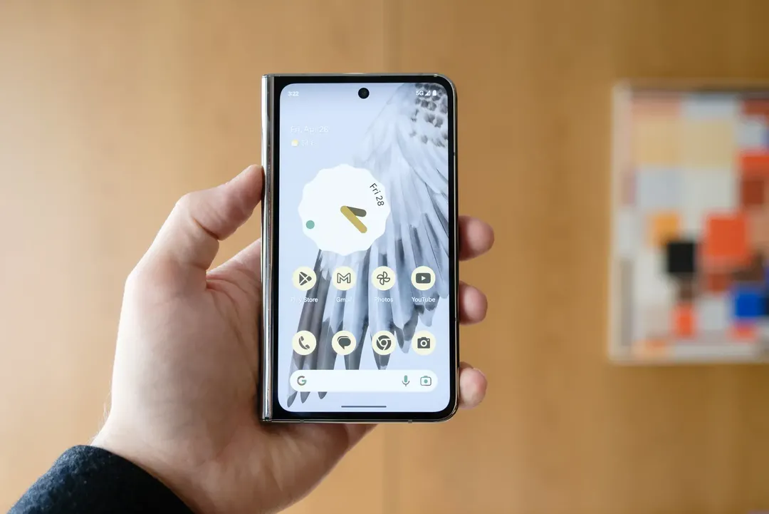Màn hình phụ trên Google Pixel Fold