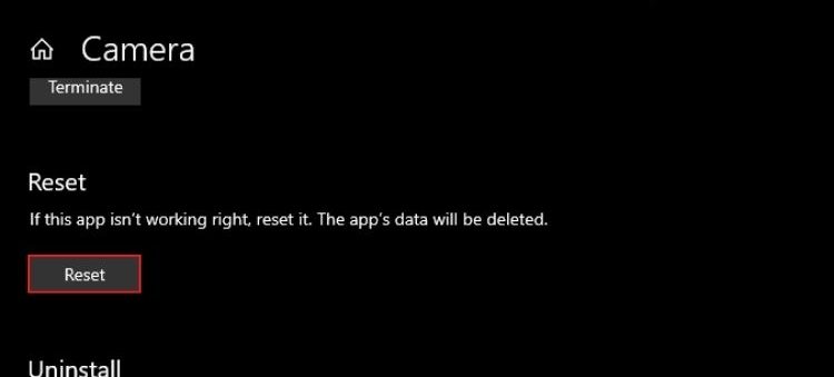 Reset