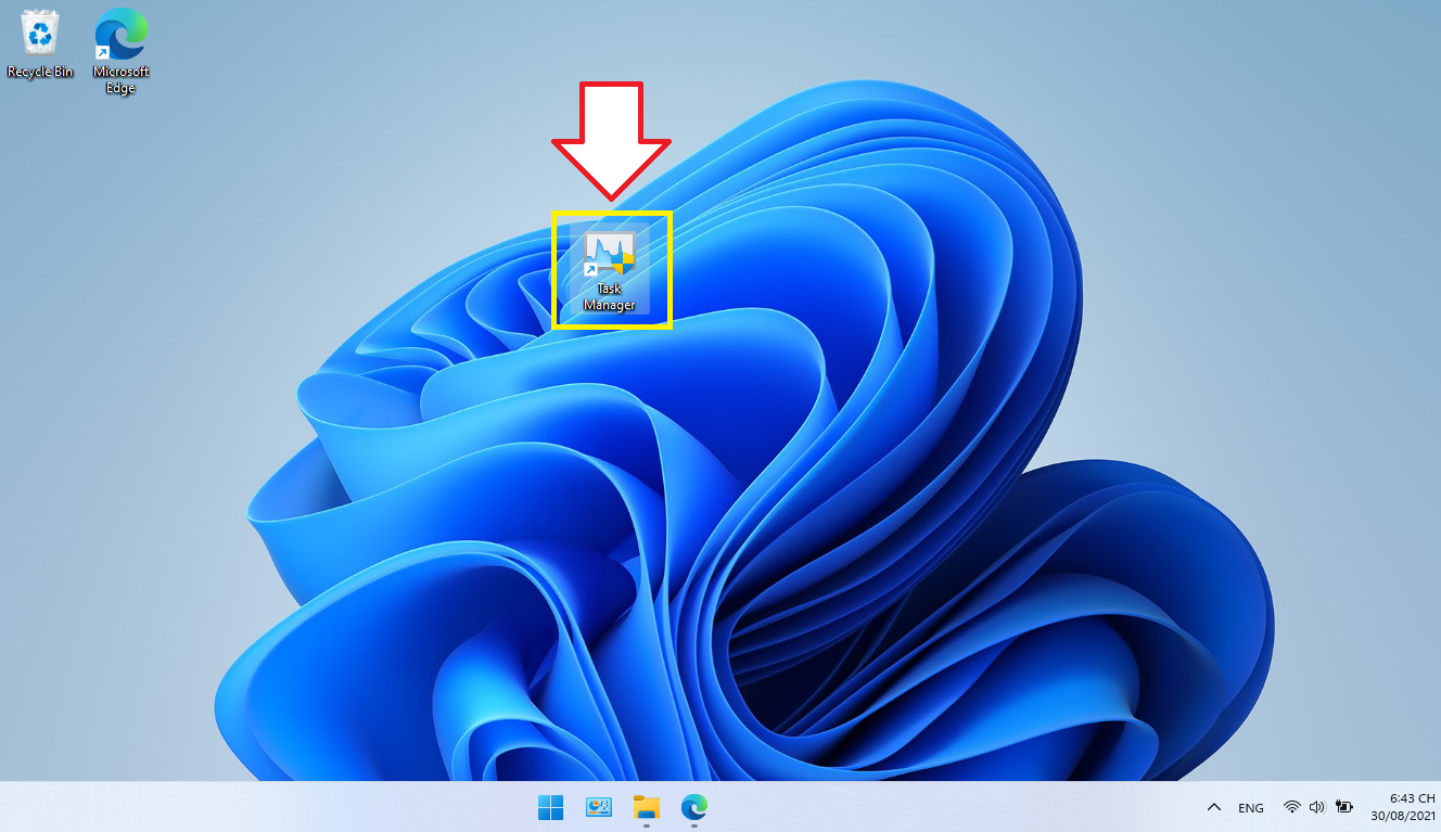 Tạo Shortcut Task Manager Windows 11