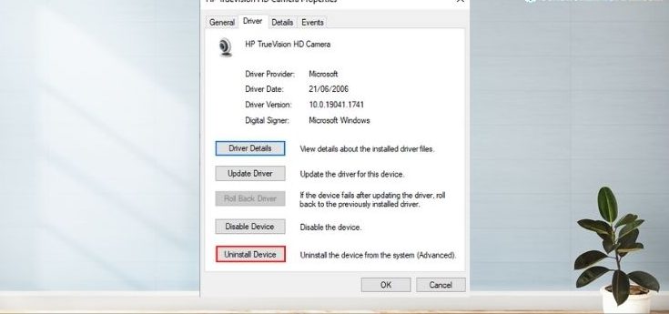 Uninstall Device