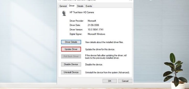 Update Driver Camera