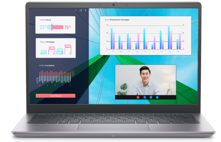 Màn hình của Dell Vostro 14 3430 được đánh giá khá cao về chất lượng hiển thị