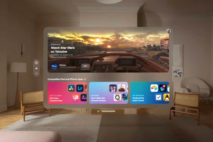 Apple Vision Pro cung cấp khả năng giải trí ấn tượng
