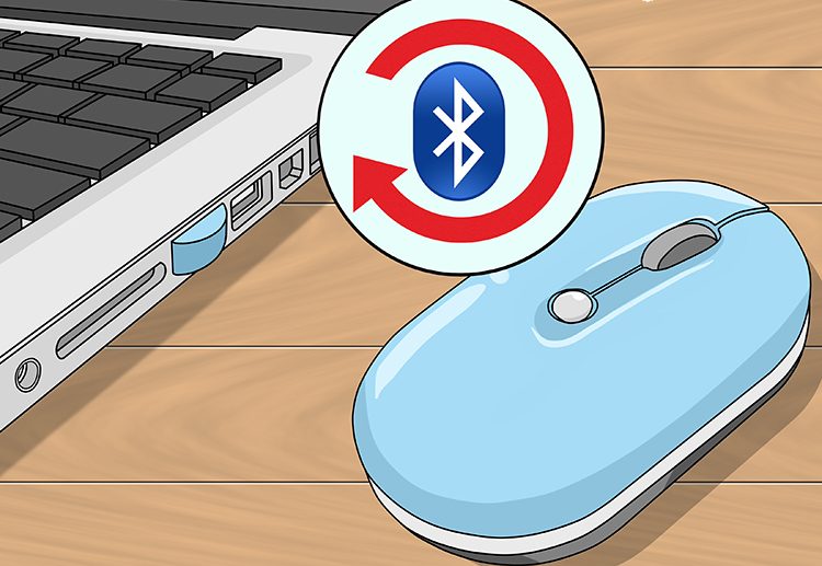 Bật chế độ Bluetooth trên chuột không dây