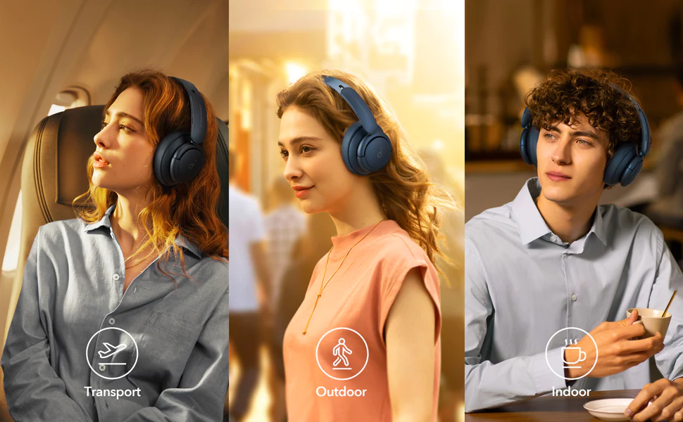 Các chế độ chống ồn trên Anker Soundcore Life Q35