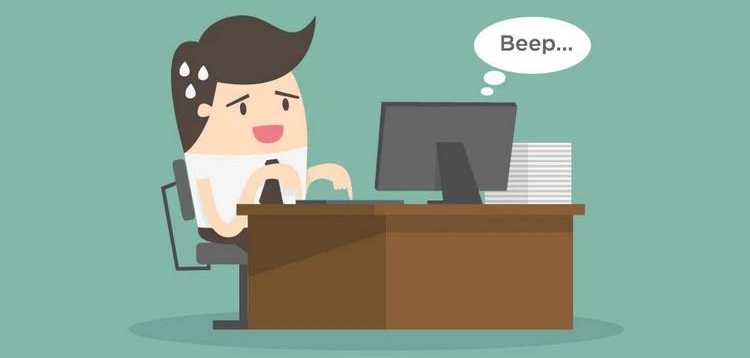 Lỗi máy laptop kêu bíp bíp không khởi động được