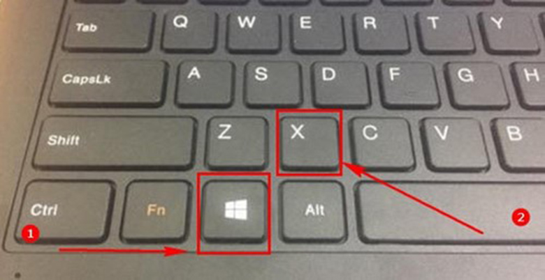 Windows + X