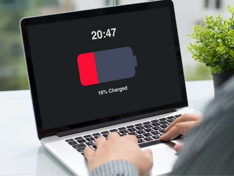 nguyên nhận biết lỗi laptop báo sạc nhưng không vào pin