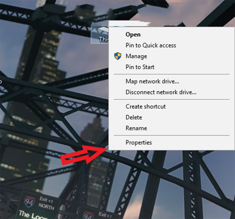 This PC - Properties
