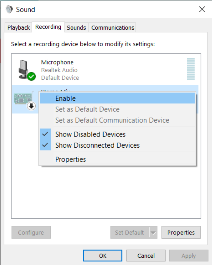 Cách bật micro trên máy tính bằng Sound Settings