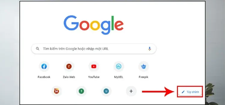Tùy chỉnh Chrome