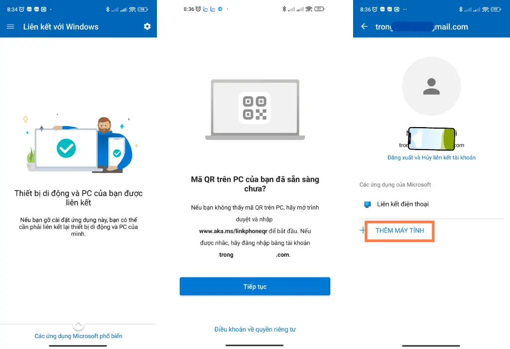 Nhận tin nhắn SMS trên máy tính Windows 11