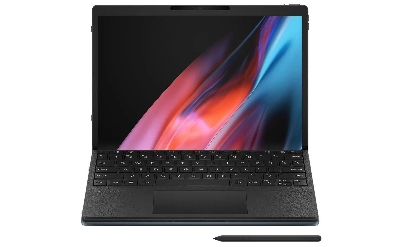 Chế độ laptop trên Hp Spectre Fold