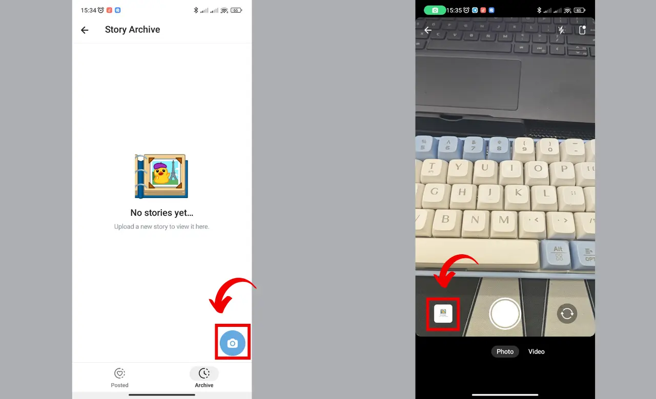 Sử dụng Telegram Stories trên điện thoại Android