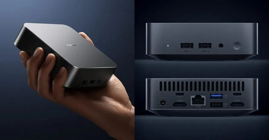 Các công kết nối trên Xiaomi Mini PC 2023