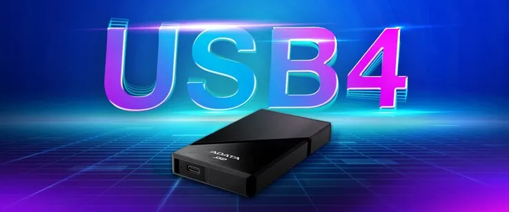 Adata sử dụng kết nối USB 4.0