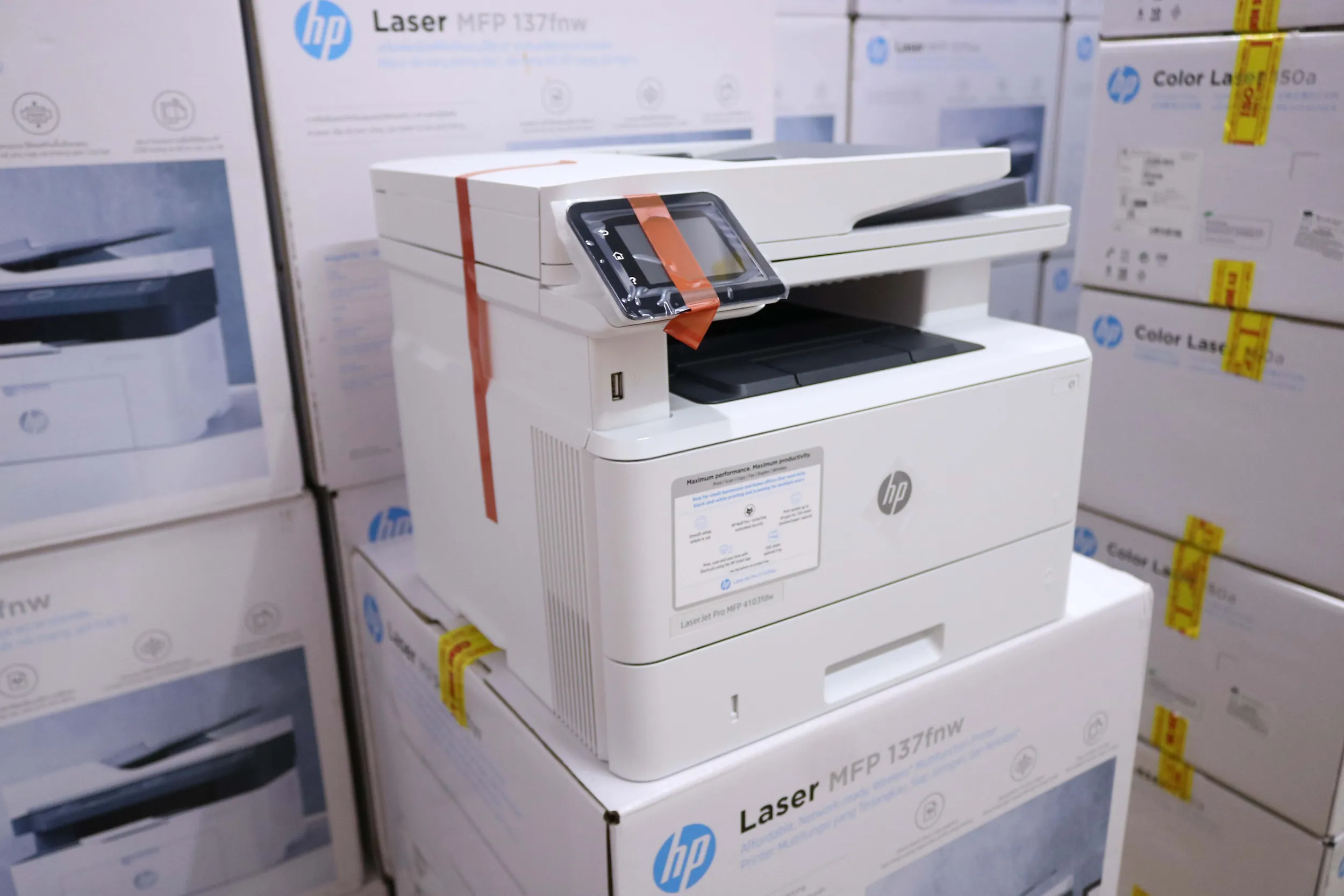 Máy in laser đa năng HP LaserJet Pro MFP 4103fdw (2Z629A) c
