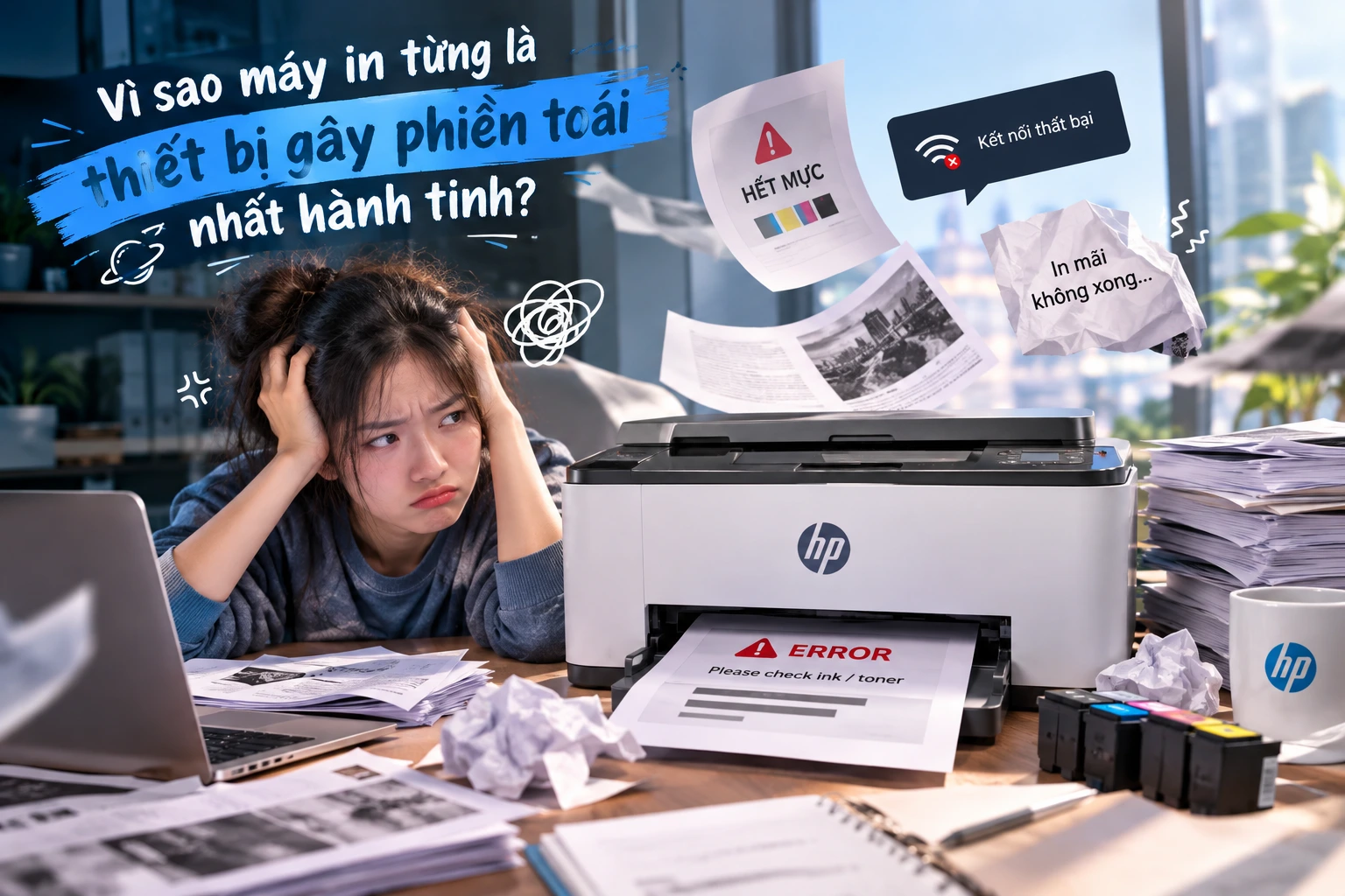 Những lý do hay mắc phải của máy in truyền thống đời cũ